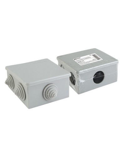 Распаячная коробка ОП 80х80х40мм, крышка, IP44, 6 вх. TDM (SQ1401-1235). Распаячная коробка ОП. TDM ЕLECTRIC в Нижневартовске