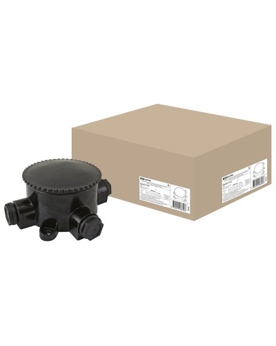 КЭМ 2-660-3 ОП D95мм IP65, 3-х рожковая (карболит) TDM (SQ1401-1101). Коробка электромонтажная. TDM ЕLECTRIC в Нижневартовске