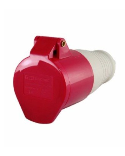 Розетка 214 переносная 3Р+РЕ 16А 380В IP44 (SQ0603-0011). Розетка. TDM ЕLECTRIC в Нижневартовске
