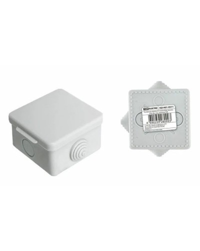 Коробка ОП 65х65х50мм, крышка,  IP54, 4вх. (SQ1401-0111). Распаячная коробка. TDM ЕLECTRIC в Нижневартовске