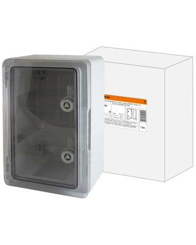 ЩМП-0-3, прозрачная крышка ABS, IP65, 400x300x170. Бокс пластиковый антивандальный. TDM ЕLECTRIC в Нижневартовске