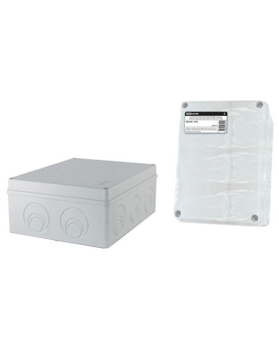 Коробка ОП 240х195х90мм, крышка, IP55, кабельные вводы d28-3шт, d37-2шт (SQ1401-1272). Распаячная коробка. TDM ЕLECTRIC в Нижневартовске