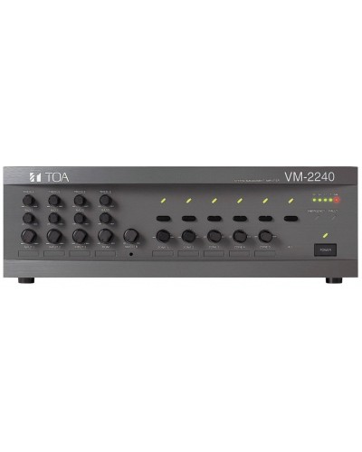 VM-2240 ER (TOA). Усилитель трансляционный зональный, 240 Вт. TOA в Нижневартовске