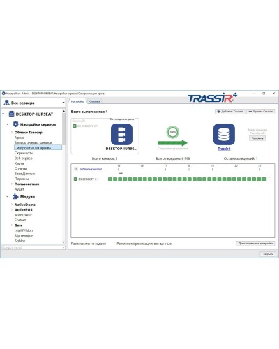 TRASSIR NetSync. Программное обеспечение для IP систем видеонаблюдения. Trassir в Нижневартовске