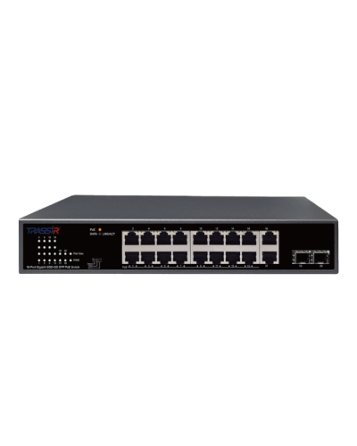 TR-NS14202S-185-16POE. Коммутатор с PoE. Trassir в Нижневартовске