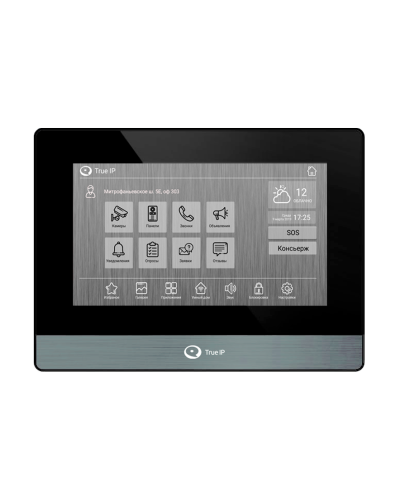 TI-4107AB. Монитор IP-видеодомофона цветной. True-IP в Нижневартовске