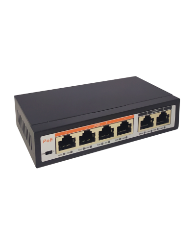 TI-204P, SIP коммутатор. Коммутатор с питанием по PoE. True-IP в Нижневартовске