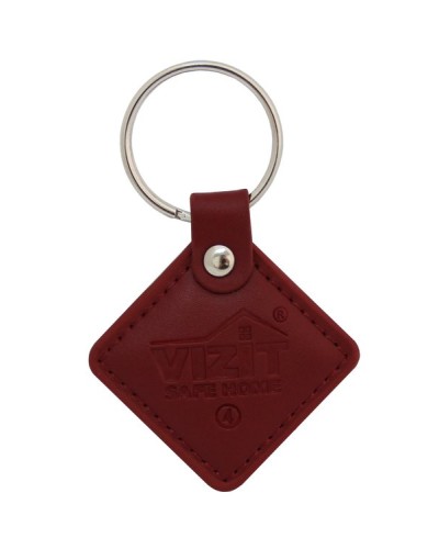 VIZIT-RF2.2 (Red). Брелок proximity кожаный. VIZIT в Нижневартовске