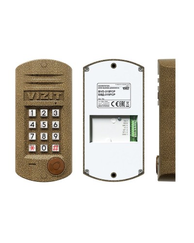 БВД-315FCP. Блок вызова домофона. VIZIT в Нижневартовске
