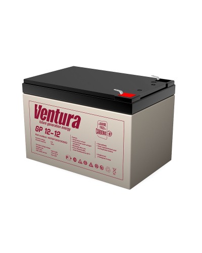 Ventura GP 12-12. Аккумулятор герметичный свинцово-кислотный. Ventura в Нижневартовске