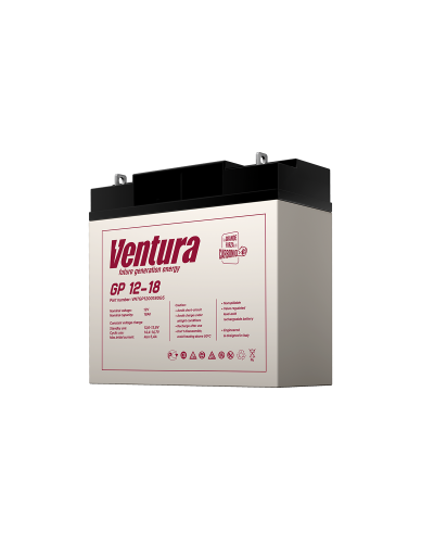 Ventura GP 12-18. Аккумулятор герметичный свинцово-кислотный. Ventura в Нижневартовске