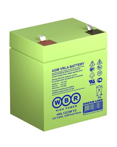 WBR HRL1223W F2. Аккумулятор герметичный свинцово-кислотный. WBR в Нижневартовске