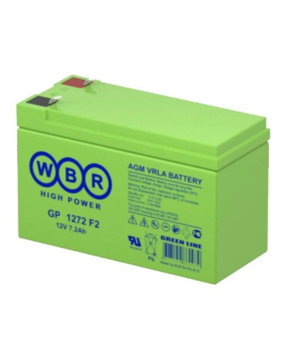 WBR GP1272 F2 (12V28W). Аккумулятор герметичный свинцово-кислотный. WBR в Нижневартовске