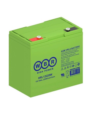 WBR HRL12220W. Аккумулятор герметичный свинцово-кислотный. WBR в Нижневартовске