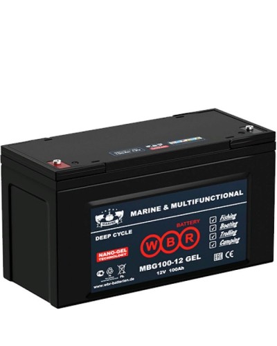 WBR MBG100-12. Аккумулятор герметичный свинцово-кислотный. WBR в Нижневартовске