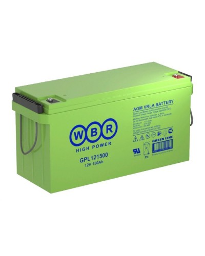 WBR GPL121500A. Аккумулятор герметичный свинцово-кислотный. WBR в Нижневартовске