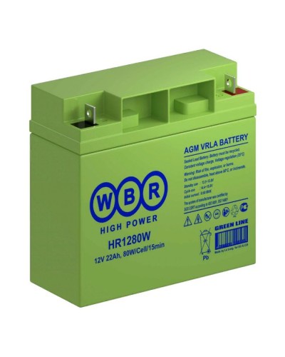 WBR HR1280W. Аккумулятор герметичный свинцово-кислотный. WBR в Нижневартовске