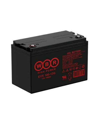 WBR EVX100-12G. Аккумулятор герметичный свинцово-кислотный. WBR в Нижневартовске