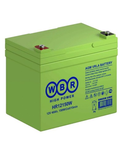 WBR HR12150W. Аккумулятор герметичный свинцово-кислотный. WBR в Нижневартовске