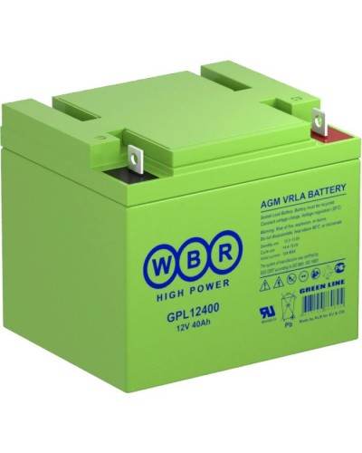 WBR GPL12400. Аккумулятор герметичный свинцово-кислотный. WBR в Нижневартовске