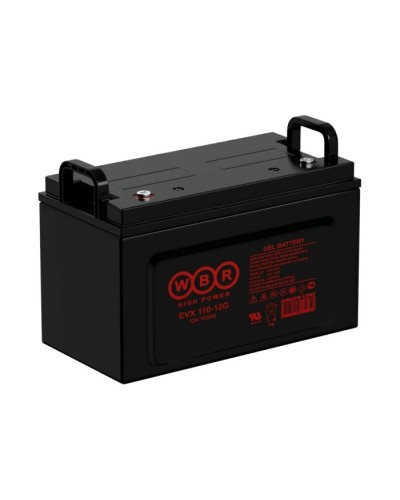 WBR EVX110-12G. Аккумулятор герметичный свинцово-кислотный. WBR в Нижневартовске