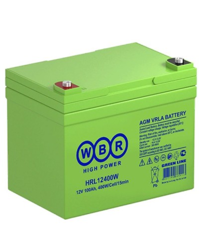 WBR HRL12400W. Аккумулятор герметичный свинцово-кислотный. WBR в Нижневартовске
