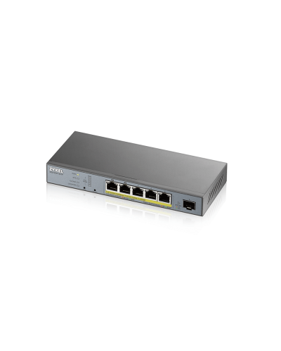 GS1350-6HP-EU0101F. L2 коммутатор PoE+ для IP-видеокамер. ZYXEL в Нижневартовске