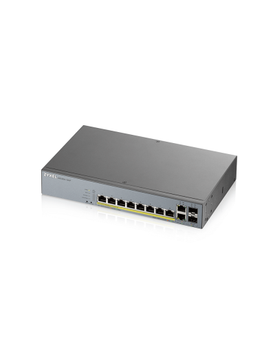 GS1350-12HP-EU0101F. Коммутатор сетевой PoE управляемый L2. ZYXEL в Нижневартовске