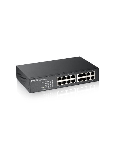 GS1100-16-EU0103F. Коммутатор 16xGE, rack 19, бесшумный. ZYXEL в Нижневартовске
