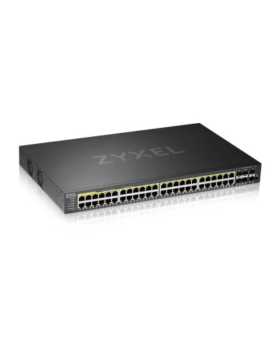 GS2220-50HP-EU0101F. Коммутатор гибридный L2 PoE+ rack 19. ZYXEL в Нижневартовске