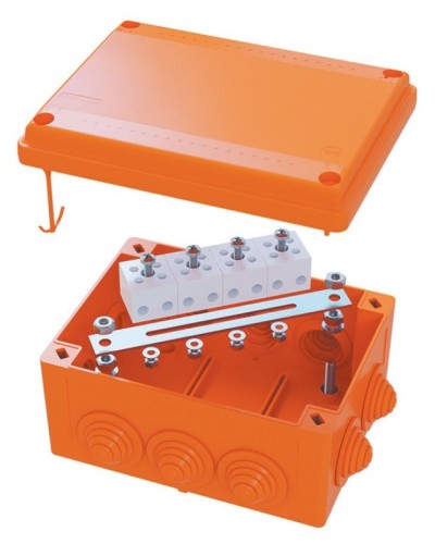 Коробка FS 100х100х50 5P (FSB11506): Коробка ответвительная огнестойкая из термопласта в Нижневартовске