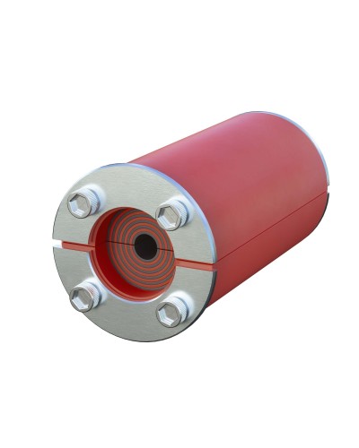 Проходка круглая, нержавеющая, D31х40 мм для кабелей D4-17 мм (DXF3112): Проходка круглая, нержавеющая в Нижневартовске
