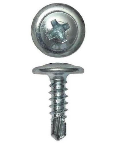 Саморез с пресс-шайбой 4.2х19 со сверлом (200 шт) (CM274019). Саморез с пресс-шайбой. ДКС в Нижневартовске