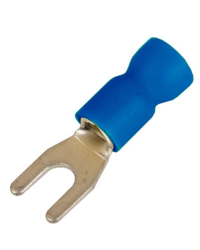 Наконечник вилочный НВИ 1,5-2,5 М3,5 (D3,7мм) (100 шт) (2B135P-EE-PVC). Наконечник вилочный с изолированным фланцем ПВХ. ДКС в Нижневартовске