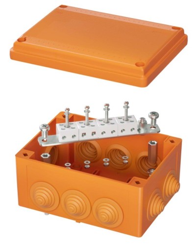 Коробка FS 150х110х70 8P (FSB21804). Коробка ответвительная огнестойкая из термопласта. ДКС в Нижневартовске