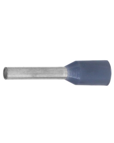 Наконечник-гильза НШВИ 0.75-12, серый (100 шт) (IF0.75-12GR). Наконечник-гильза с изолированным фланцем. ДКС в Нижневартовске