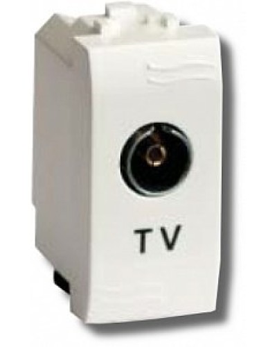 Розетка TV Brava универсальная 1 модуль слоновая кость (75721S): Розетка TV в Нижневартовске