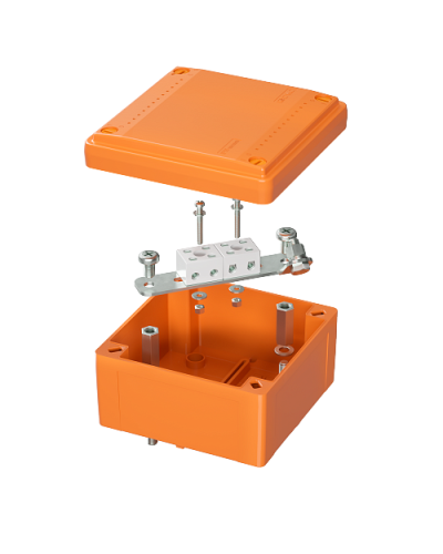 Коробка FS 100х100х50 4P (FSB10404): Коробка ответвительная огнестойкая из термопласта в Нижневартовске