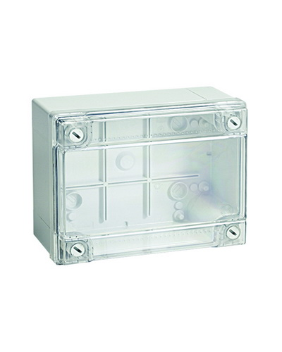 Коробка ответвительная с гладкими стенками IP56, 300х220х120 (54320). Коробка ответвительная с гладкими стенками и прозрачной крышкой. ДКС в Нижневартовске