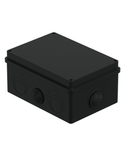 Коробка JBS210 210х150х100, 8 вых., IP55, черная (44016BL-1). Коробка монтажная. Экопласт в Нижневартовске