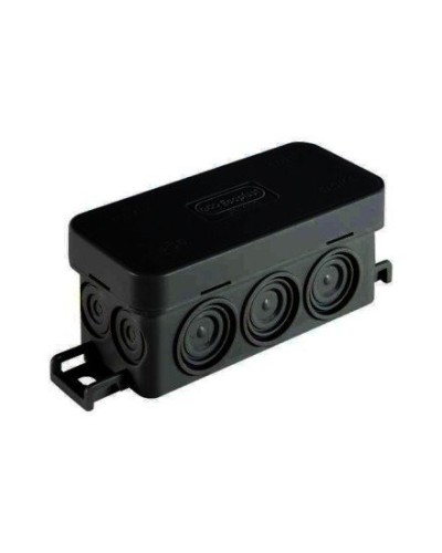 Коробка JBL090 90х42х40, 10 вых., IP55, черная (44055BL-1). Коробка монтажная. Экопласт в Нижневартовске