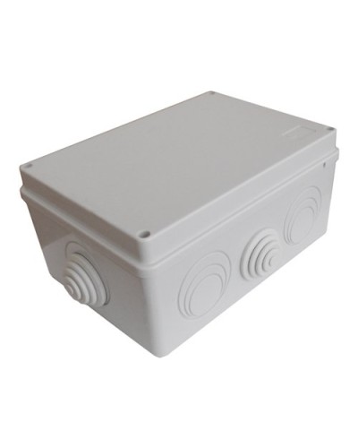 Коробка JBS210 210х150х100, 8 вых., 12P (0,15...2,5мм²) серая (43046HF-GR). Коробка монтажная, огнестойкая, без галогена. Экопласт в Нижневартовске