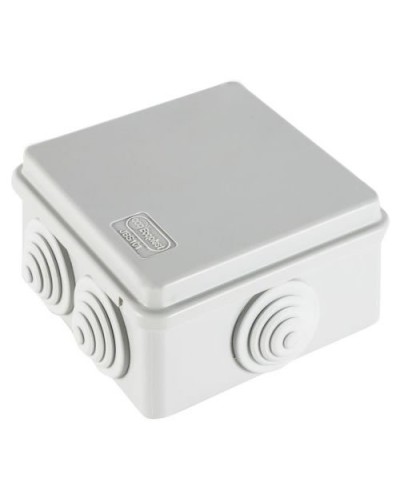 Коробка JBS101 100х100х55, 6 вых., IP55, серая (44037). Коробка монтажная. Экопласт в Нижневартовске
