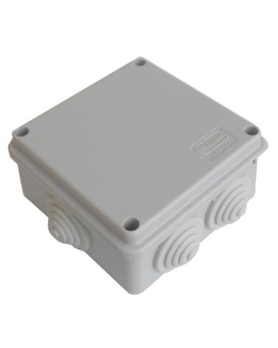 Коробка JBS100 100х100х55, 6 вых., 6P (0,15...2,5мм²) серая (43017HF-GR). Коробка монтажная, огнестойкая, без галогена. Экопласт в Нижневартовске