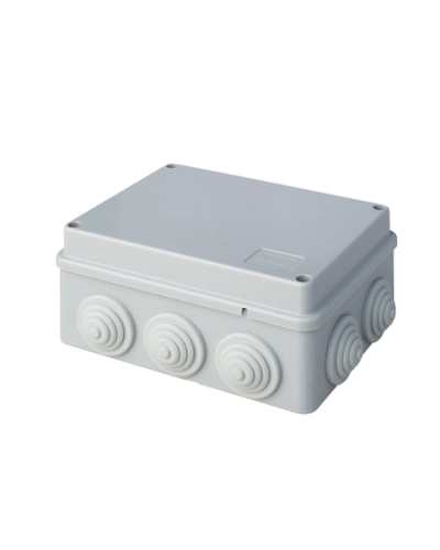 Коробка JBS150 150х110х70, 10 вых., IP55, серая (44009). Коробка монтажная. Экопласт в Нижневартовске