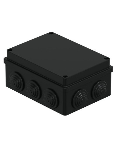 Коробка JBS150 150х110х70, 10 вых., IP55, черная (44009BL-1). Коробка монтажная. Экопласт в Нижневартовске