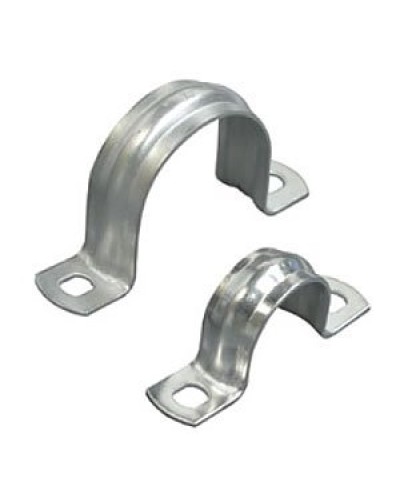 Скоба двухлапковая D50 с двумя отверстиями (50шт) (43650-50): Скоба оцинкованная в Нижневартовске
