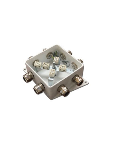 КМ-О (10к)-IP66-120х120, восемь вводов: Коробка монтажная огнестойкая в Нижневартовске