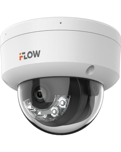 F-IC-2442C2MS(2.8мм). Бюджетная IP-видеокамера купольная. i-FLOW в Нижневартовске