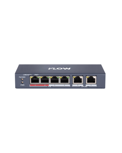 F-SW-EU206POE-V/L. Сетевой PoE коммутатор. i-FLOW в Нижневартовске